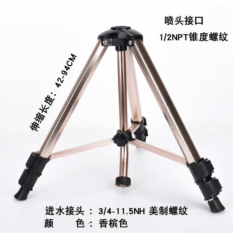 促销360°旋转摇臂喷头水鸟三角架园林草地坪喷灌园艺洒水器灌溉