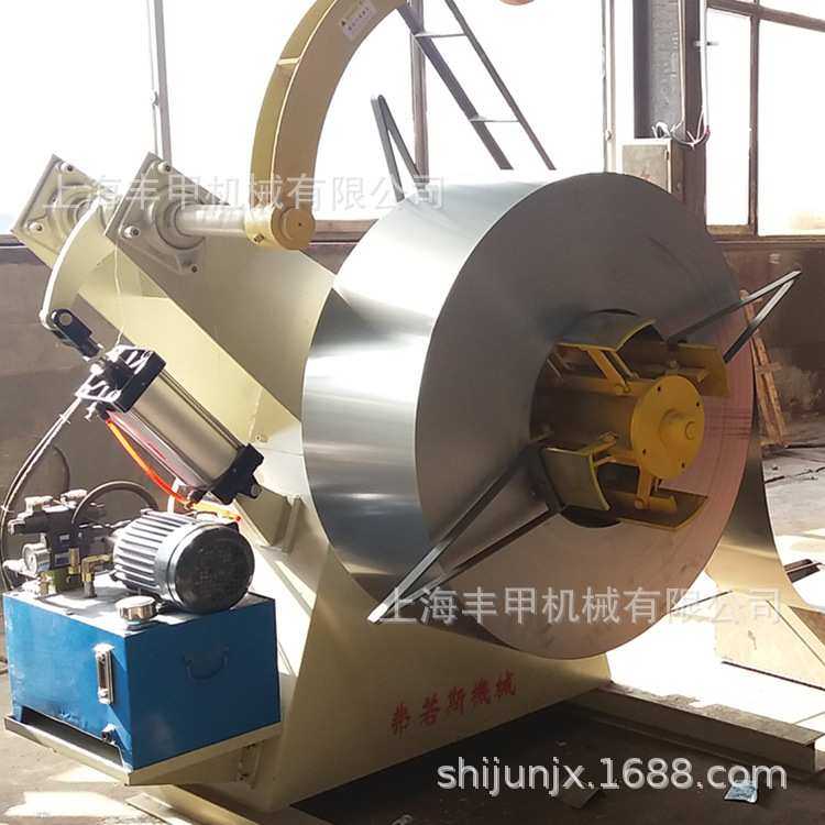 出口丰甲收卷机材料架  厨具冲床纠偏收料机 点线机 拉丝收放卷机