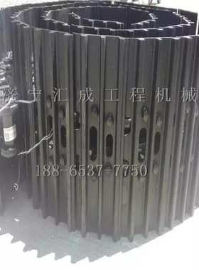 三一SR205旋挖钻链条履带板 钻机四轮一带 三一SR205履带轮