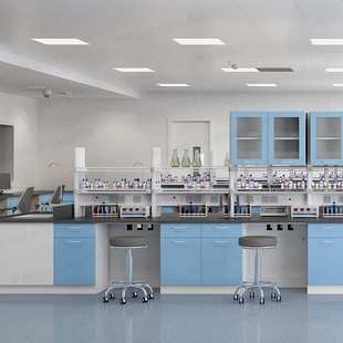 厂家实验室工作台钢木实验台中央试验台边台耐腐蚀理化板实验台