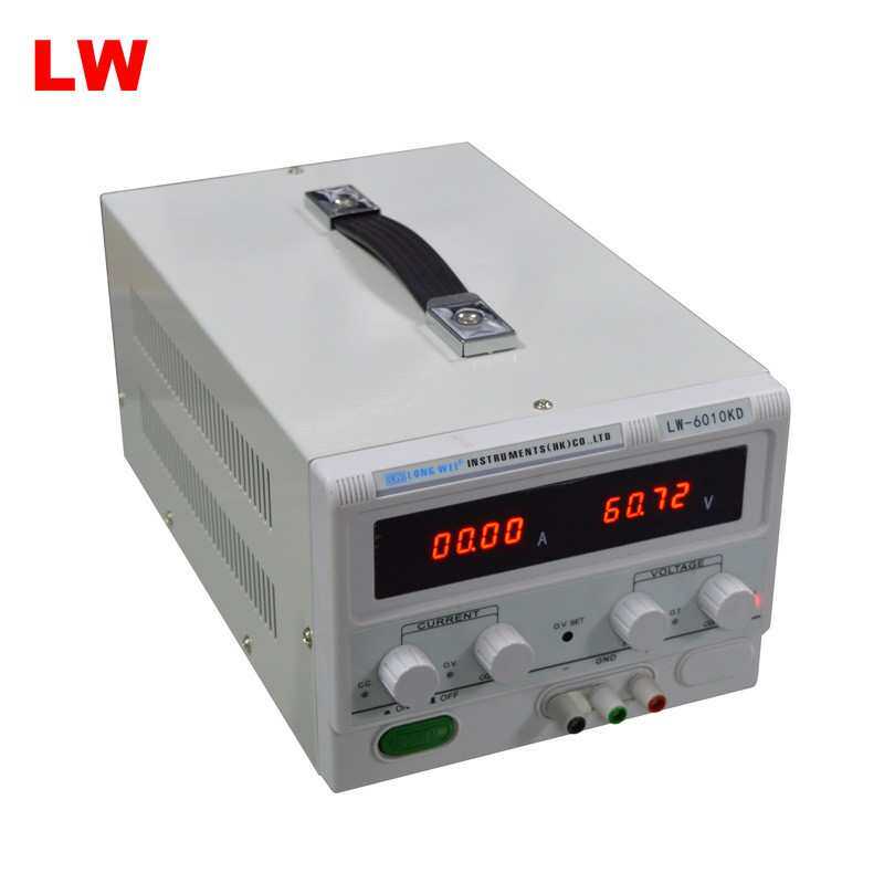 龙威可调直流稳压电源60V10A开关电源实验室手机维修电镀直流电源