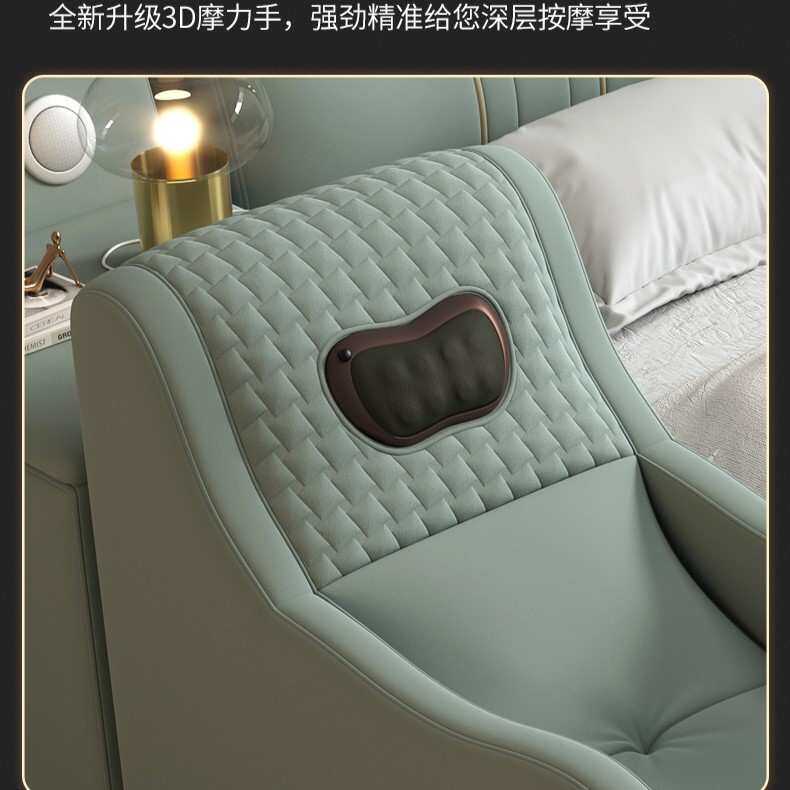 轻奢按摩椅沙发单人懒人布艺按摩床客厅可躺可睡多功能电动休闲椅