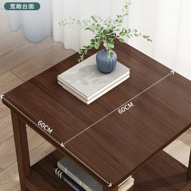 边几茶几台客厅家用迷你实木简约中式角落沙发拐角侧边小户型方桌