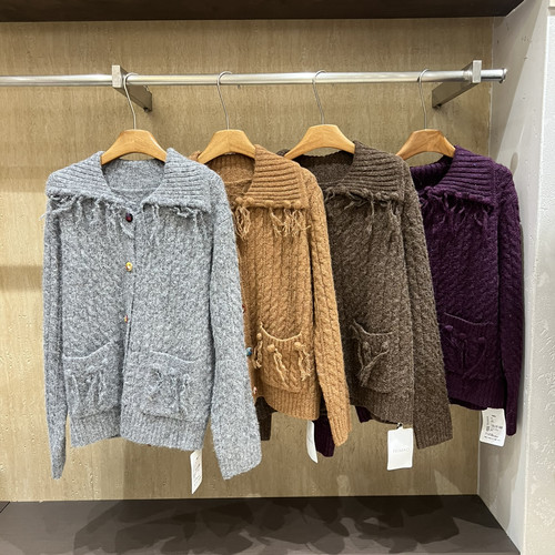 FEIMAO菲猫-慵懒风宽松毛衣外套上衣保暖毛衣YS1-2661