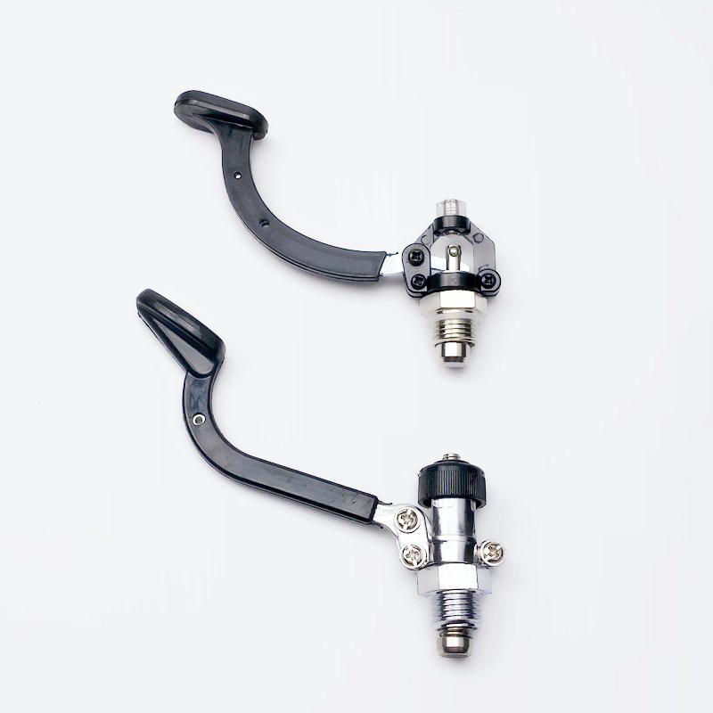 锅炉电熨斗按式气阀组件工业全蒸汽烫斗配件气阀扳手开关排气阀门