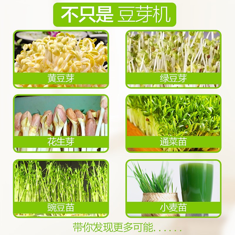 优选CB-A330双层多功能恒温家B用全自动豆芽机芽菜机做酸奶米酒;