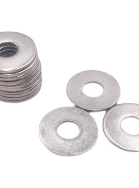 镀锌平垫垫圈加大加厚螺丝圆形垫片金属华司介子镀白铁垫片按斤