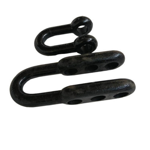 三孔链蹄环 铁路连接U型挂环 九星紧固件定制加工配件