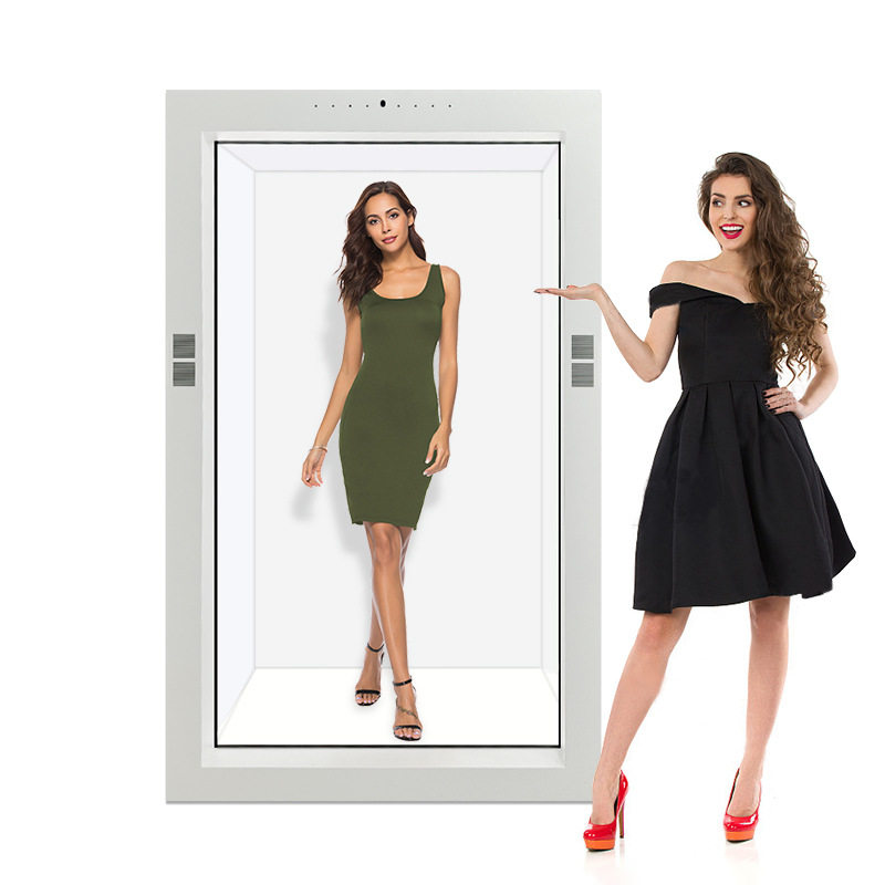 65 75 86寸3D全息透明屏展示柜橱窗广告智能虚拟数字人互动全息盒,办公设备/耗材/相关服务,自助查询终端,淘宝优惠券,粉丝福利购,淘宝优惠卷