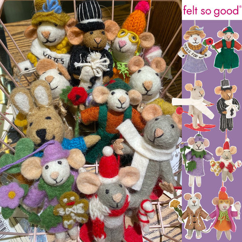 feltsogood老鼠合集挂件包包挂件