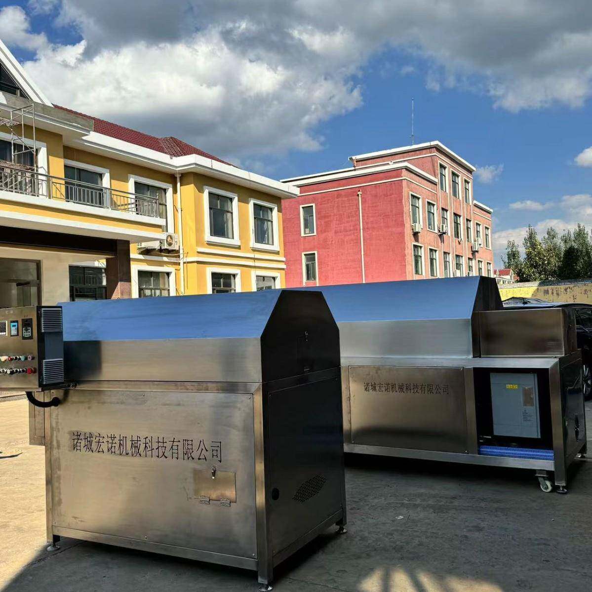 现货销售瓜子花生炒货机多功能腰果滚筒炒锅电磁炒货机多少钱一