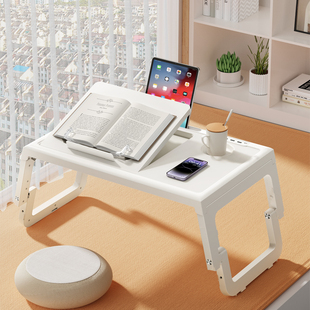 飘窗小桌子可折叠炕桌榻榻米矮桌脚窗台专用床上茶几学习坐地书桌
