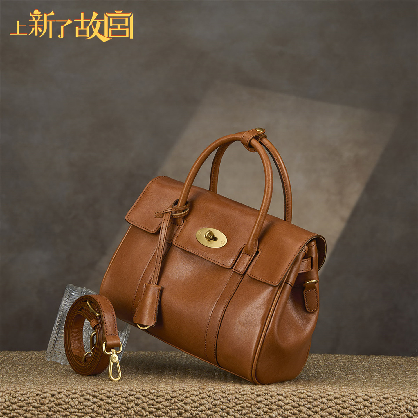 上新了故宫御猫说复古真皮手提包大容量公文包单肩斜挎波士顿包女,箱包皮具/热销女包/男包,波士顿包,淘宝优惠券,粉丝福利购,淘宝优惠卷