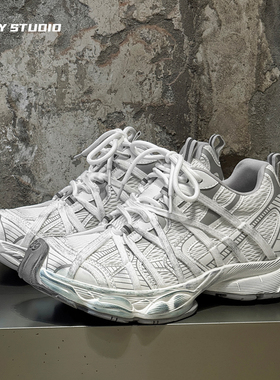 XJXY2025新款秋冬季增高老爹鞋男士运动鞋休闲鞋子男鞋百搭高级感