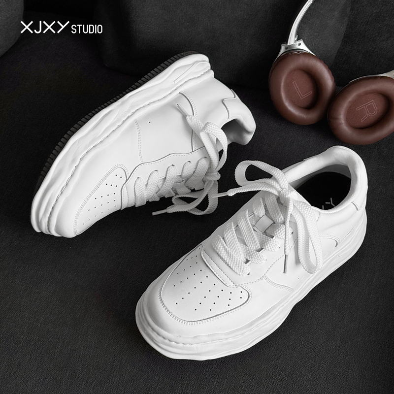XJXY隐形增高7cm小白鞋休闲鞋