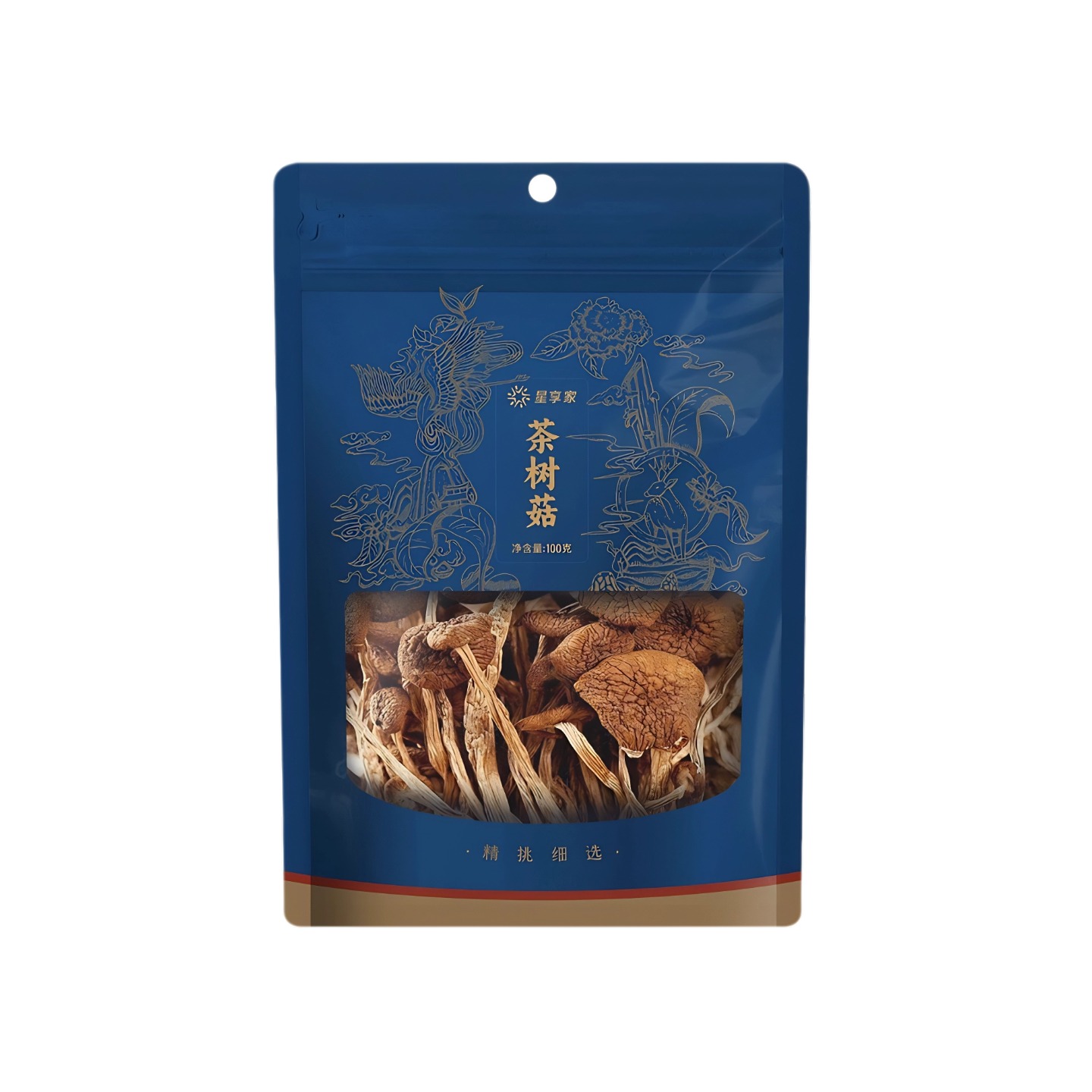 星享家茶树菇干货菌菇汤料包煲汤食材云南特产