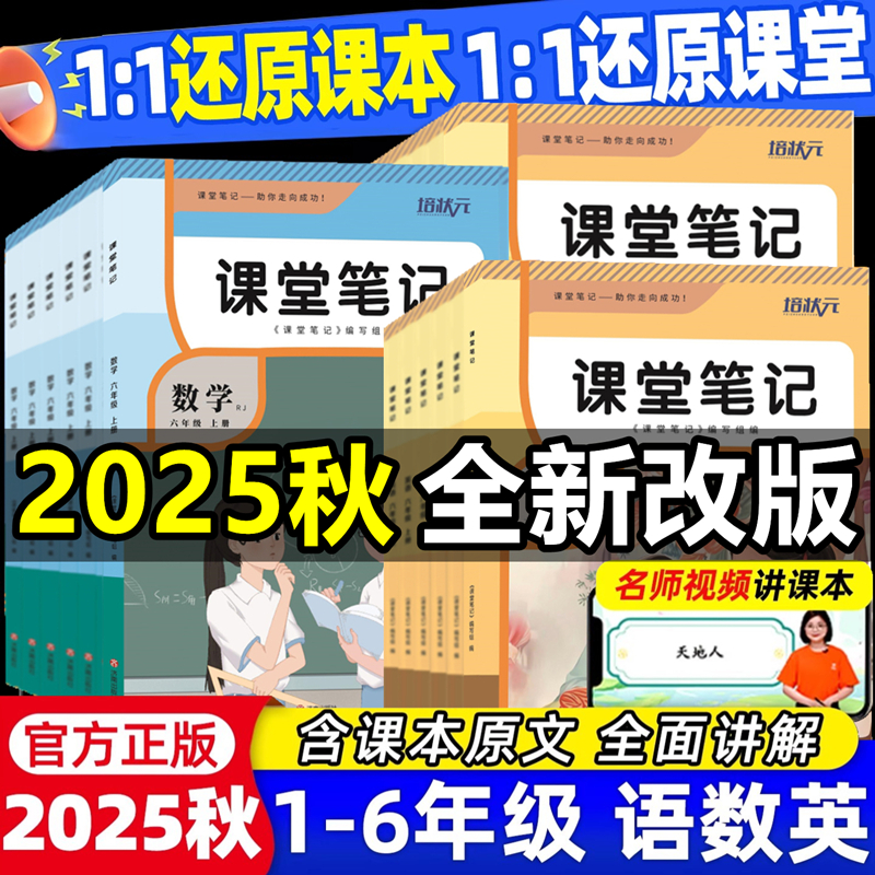 课堂笔记一二三四五六年级上下册