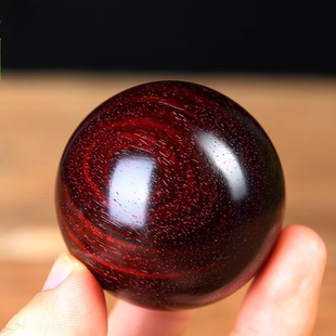 紫檀木雕健身球手球保健球手转球中老年人礼物古玩工艺送礼品