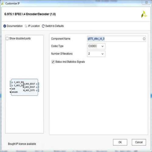 议价G.975.1 EFEC I.4 Encoder/Decod