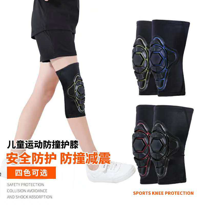 儿童平衡车轮滑用智能硅y胶分子竞赛用护膝护肘护具