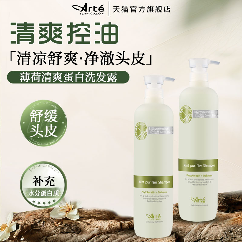 韩国Arte阿丽德薄荷清爽夏天洗发