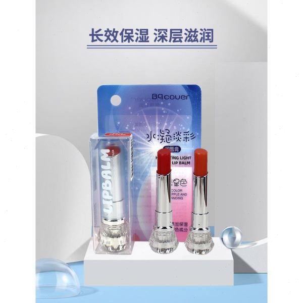 干裂学生批红防防唇彩女口红唇油有色健康彩滋润保湿润唇膏淡干裂