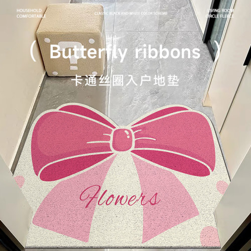丝圈入户门地f垫2024新款进门门口脚垫防滑耐脏玄关地毯门外蹭脚