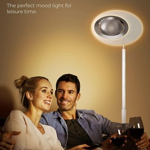 出老美客厅落地灯超亮现r代星球立灯带 触摸和遥控3种色温无级调