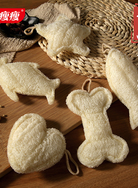 丝瓜络洗碗家用双面不沾油洗锅刷百洁布不伤锅天然干丝Z瓜瓤海绵