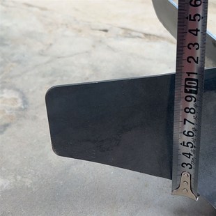 微耕机开沟器犁头多头开沟器加厚小犁头开沟器新款手扶起垄犁