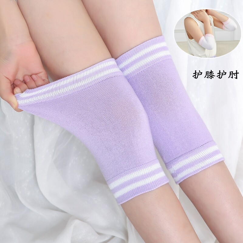 小孩护膝护肘夏天纯棉男孩关节保护防摔女宝宝护腕U空调房保暖袜
