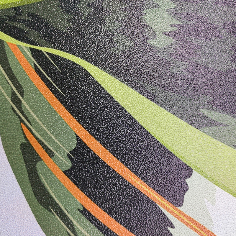 《观叶》法式复古客厅沙发背景墙翻新装饰壁纸墙面自黏贴纸墙贴