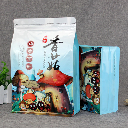 木耳香菇包自封干货平菇蘑菇密封八边食品分子