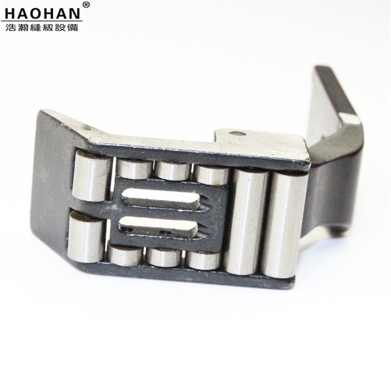 R2针平车滚轮压脚皮革牛仔厚料轮子压脚---