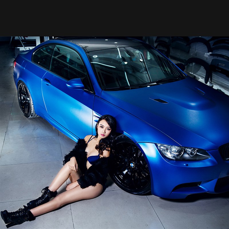 汽车改色膜哑光电镀膜色膜冰膜改装全车身亚光汽车贴纸车贴膜