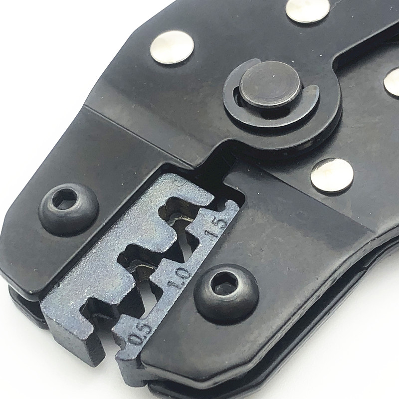 端子压线钳插片插簧压线钳棘轮式旗型绝缘端子压线钳夹线钳N-B