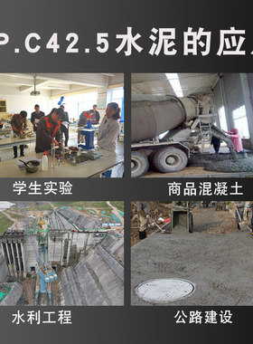 复合硅酸盐水泥低热砂浆实验修补快速干早强公水利
