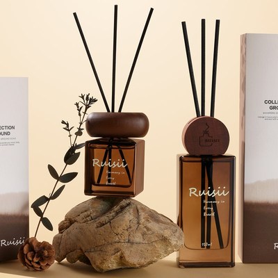 无火香薰大地梵林k雪松木质调酒店卧室持久散香女生房间香氛摆件