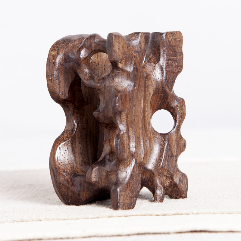 红木雕刻工艺品底座实木奇石头小瓶玉石头印章底座鸡翅木托,家居饰品,木雕,淘宝优惠券,粉丝福利购,淘宝优惠卷