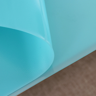 课桌垫学生纯蓝色绿色粉色学习桌布书桌布玻璃垫防水垫