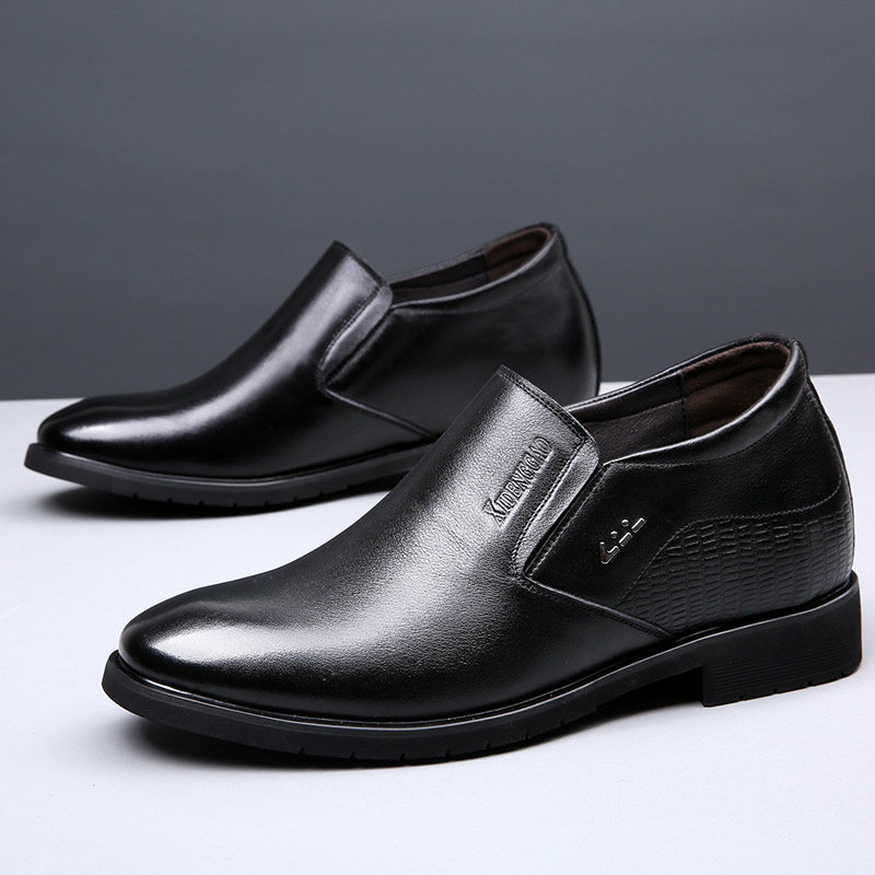 男士增高鞋男10cm商务休闲隐形内增高8cmM套脚一脚蹬正装商务皮鞋,流行男鞋,正装皮鞋,淘宝优惠券,粉丝福利购,淘宝优惠卷