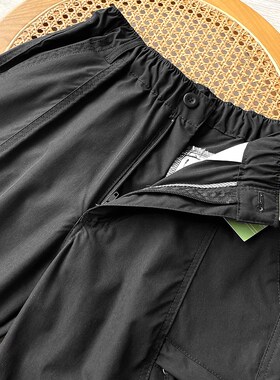 户外风!a2022春季新款男士户外时尚运动休闲多口袋工装裤 13074