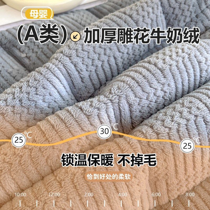 加绒加厚学生宿舍单人床笠冬季夹棉牛奶珊瑚绒床单床垫套罩90x200,床上用品,床笠,淘宝优惠券,粉丝福利购,淘宝优惠卷