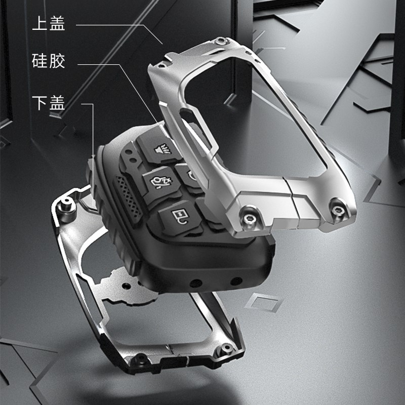 适用凯迪拉克钥匙ct5高档xt5车xt壳ct包xt扣xt锐歌tl合金