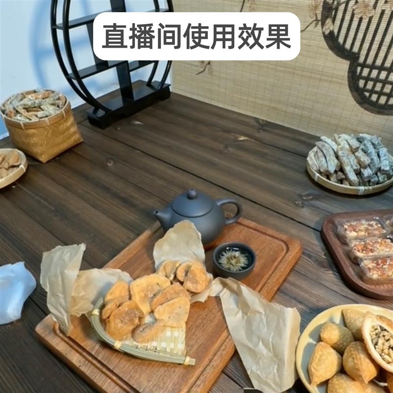 两面用实木背景板拍照道具复古风做旧木板静物美食摄影拍摄