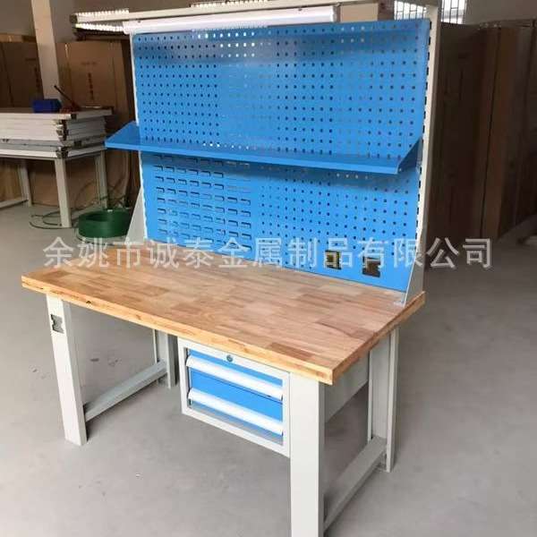 宁波杭州防静电工作台带灯单双面操作台电子车间流水线打包台