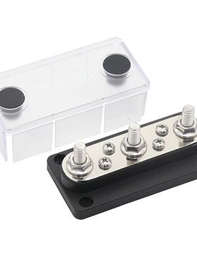 房车游艇改装配件汇流排7路Busbar直流150A大电流汇线排48V铜排