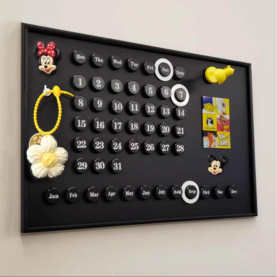 磁吸黑板电表箱遮丑神器配电箱遮挡装饰画免打孔新款冰箱贴展示板