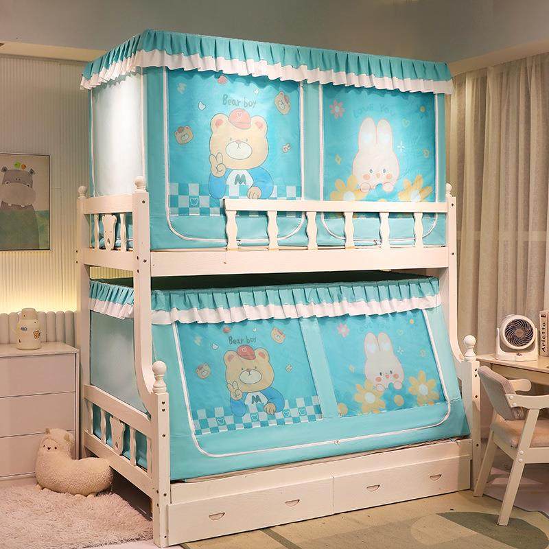 CB#新款多开门卡通印花遮光子母床上下铺0.9m1m1.2m1.5m家用蚊帐,纺织面料/辅料/配套,纺织机械配件,淘宝优惠券,粉丝福利购,淘宝优惠卷