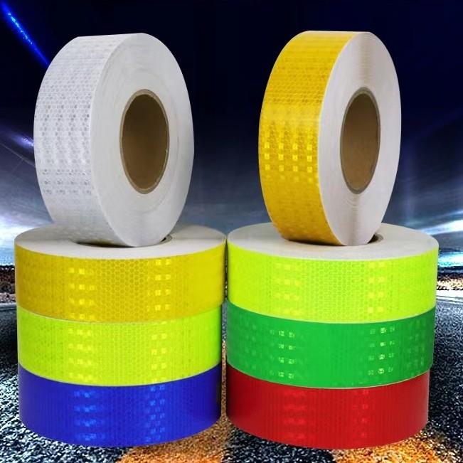 红白反光膜高速交通限高柱子警示带夜间防撞路桩反光贴条